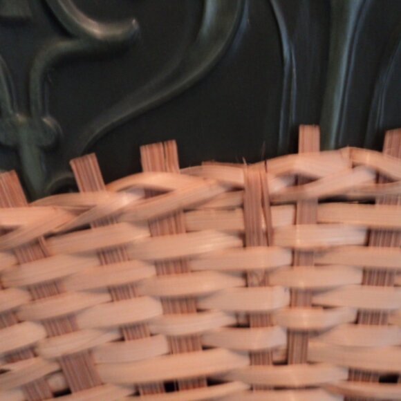 vintage wicker fan wall decor - Picture 3 of 3
